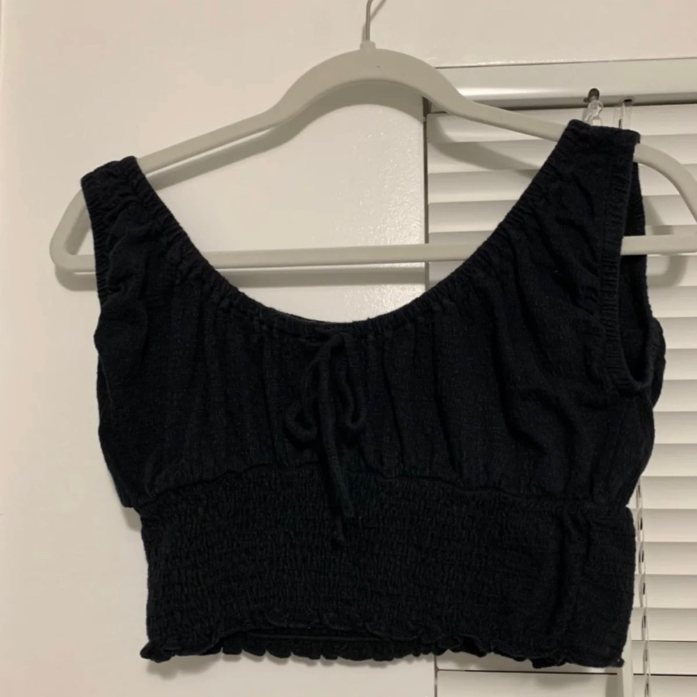 Off the Shoulder Ruffled Croptop